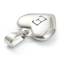 304 Stainless Steel Pendants&nbsp;STAS-P278-01E-P