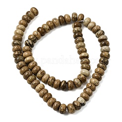 Natural Picture Jasper Beads Strands&nbsp;G-A280-A03-02