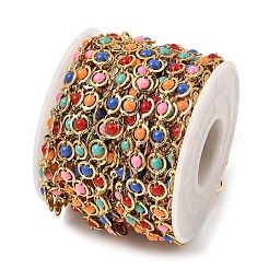 Brass Dapped Chains&nbsp;CHC-K016-01G-02