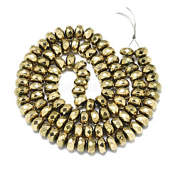 Electroplate Non-magnetic Synthetic Hematite Beads Strands&nbsp;G-S352-51
