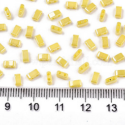 FGB 2-Hole Glass Seed Beads&nbsp;SEED-S031-M-SH122