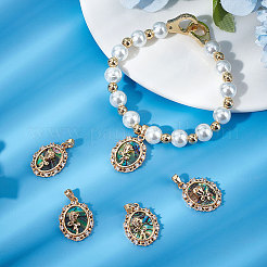5Pcs Natural Abalone Shell/Paua Shell Pendants&nbsp;KK-BBC0007-62