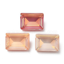 Electroplate K9 Glass Rhinestone Cabochons&nbsp;RGLA-M016-G01-AM
