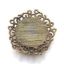 Hollow Retro Plastic Imitation Cat Eye Cabochons&nbsp;KK-Z004-01F-AG