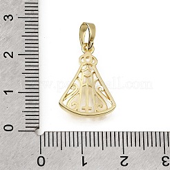 Religion Brass Pendants&nbsp;KK-L276-05G