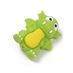 Dinosaur Food Grade Silicone Focal Beads&nbsp;SIL-A009-01A