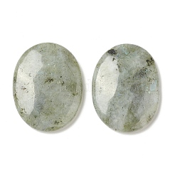 天然混合宝石  不安療法のための心配石  楕円形の親指  45x34~35x7~8.5mm&nbsp;G-B036-01