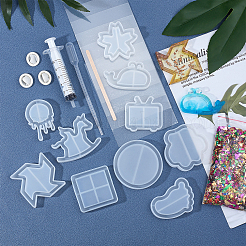  Silicone Quicksand Mold Kits&nbsp;DIY-OC0002-29