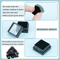 72Pcs Plastic Jewelry Storage Boxes&nbsp;OBOX-BC0001-51