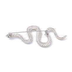 Alloy Snake Brooch Pin&nbsp;LS-JEWB-M027-04P