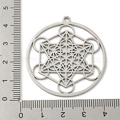 Non-Tarnish 304 Stainless Steel Pendants&nbsp;STAS-P342-07P