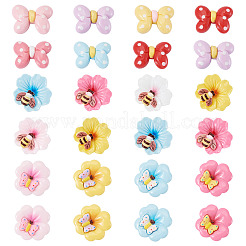 30Pcs 3 Styles Opaque Resin Cabochons&nbsp;RESI-TA0004-97