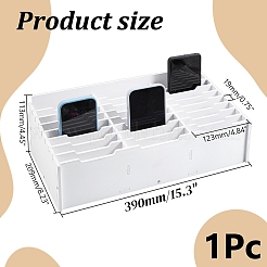 Wood Desktop Storage Box&nbsp;AJEW-WH0709-397