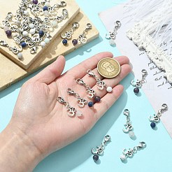 Natural Gemstone Pendants&nbsp;HJEW-SC0001-12