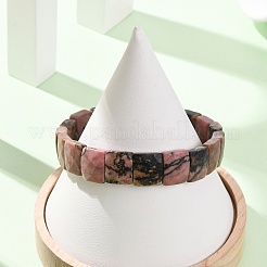 Natural Hypersthene Beaded Stretch Bracelets for Unisex&nbsp;G-K303-02C