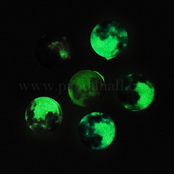Glass Cabochons&nbsp;GLAA-WH0015-18D-01