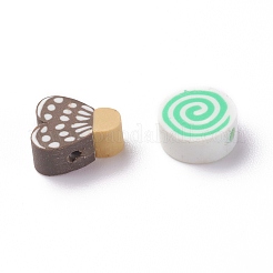 Handmade Polymer Clay Beads&nbsp;CLAY-I010-01