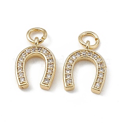 Brass Micro Pave Cubic Zirconia Charms&nbsp;LS-KK-E068-VB278