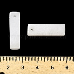 天然石クオーツクリスタルペンダント  ロッククリスタルの立方体チャーム  24.5~25x6.5~7x6.5~7mm  穴：1.5mm&nbsp;LS-G-L593-01B