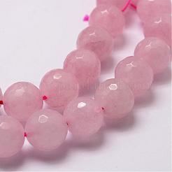 Natural Rose Quartz Beads Strands&nbsp;G-D840-20-8mm