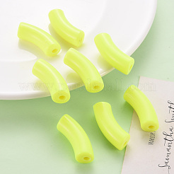Opaque Acrylic Beads&nbsp;MACR-S372-001B-S023
