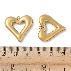 304 Stainless Steel Pendants&nbsp;STAS-D127-15G