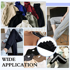 Polyester Ribbing Fabric for Cuffs&nbsp;FIND-WH0139-852B