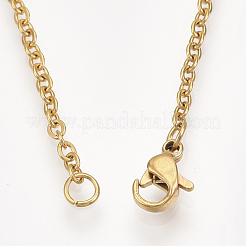 201 Stainless Steel Pendant Necklaces&nbsp;NJEW-T009-JN110-2-40
