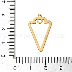 201 Stainless Steel Connector Charms&nbsp;SA-CBA0460-11G