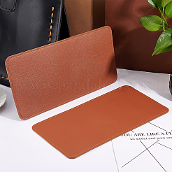 長方形PU底2個  編みバッグ用  女性バッグ手作りdiyアクセサリー  シエナ  15x30x0.35cm&nbsp;FIND-PH0004-35A