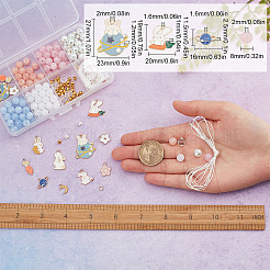 DIY Easter Theme Bracelet Making Kits&nbsp;DIY-SC0020-25