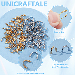 100Pcs 2 Colors 316 Surgical Stainless Steel Wire Guardian&nbsp;STAS-UN0035-88