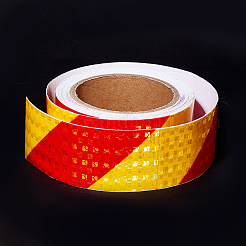 Waterproof EPT(Ethylene Propylene Terpolymer) & PVC Reflective Self-adhesive Tape&nbsp;DIY-WH0030-82A