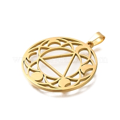 304 Stainless Steel Pendants&nbsp;STAS-S150-07G