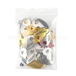 10 Sets Spray Painted Alloy Split Pendants&nbsp;FIND-FS0004-20
