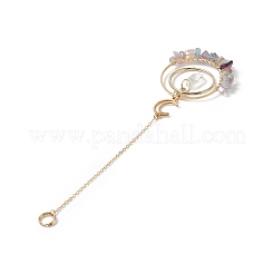 Glass Teardrop Window Hanging Suncatchers&nbsp;HJEW-JM00899