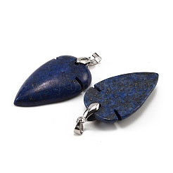 Natural Lapis Lazuli Pendants&nbsp;G-H359-04P-05