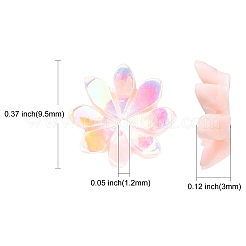 100Pcs Opaque Resin Beads&nbsp;RESI-CJ0002-88