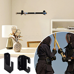 Acrylic Wall Mounted Sword Display Stands&nbsp;ODIS-WH0043-81A