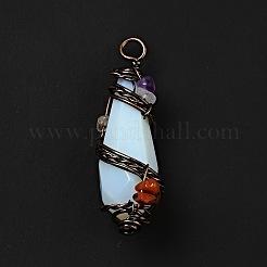 Opalite Pointed Big Pendants&nbsp;G-G860-03R-04