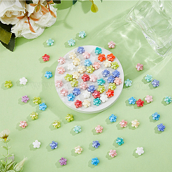 3Strands Handmade Porcelain Beads Strands&nbsp;PORC-DC0001-07