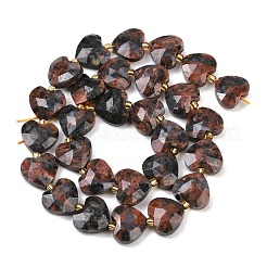 Natural Glaucophane Beads Strands&nbsp;G-P592-B03-01