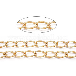 Aluminium Textured Curb Chains&nbsp;CHA-T001-51G