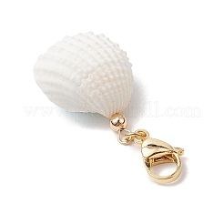 Natural Shell Pendant Decorations&nbsp;HJEW-MZ00171-04