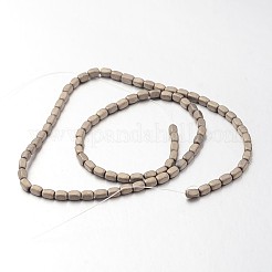 Electroplate Non-magnetic Synthetic Hematite Bead Strands&nbsp;G-F300-40B-F06