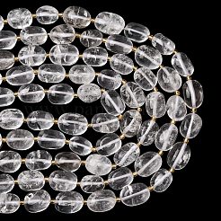 Natural Quartz Crystal Beads Strands&nbsp;G-G453-D17-01