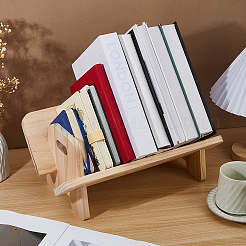 Wooden Desktop Book Stands&nbsp;AJEW-WH0348-815