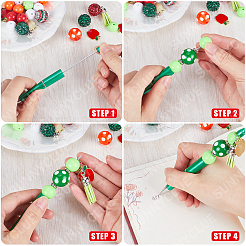 DIY Beaded Pen Making Kit for Teachers' Day&nbsp;DIY-SC0023-09