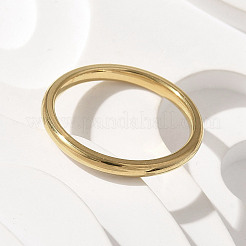 304 Stainless Steel Plain Band Rings&nbsp;STAS-I160-E03-G
