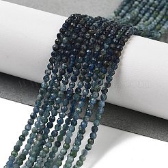 Natural Blue Tourmaline Beads Strands&nbsp;G-B088-C12-02